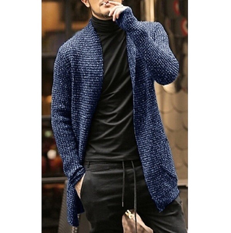 Mens Knitted Cardigan