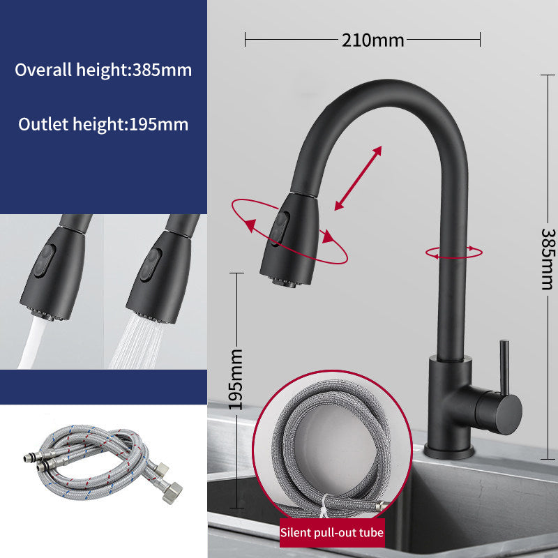 Stainless Steel Retractable Faucet