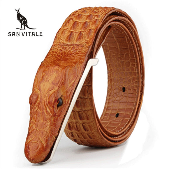 Luxury Croc Belt