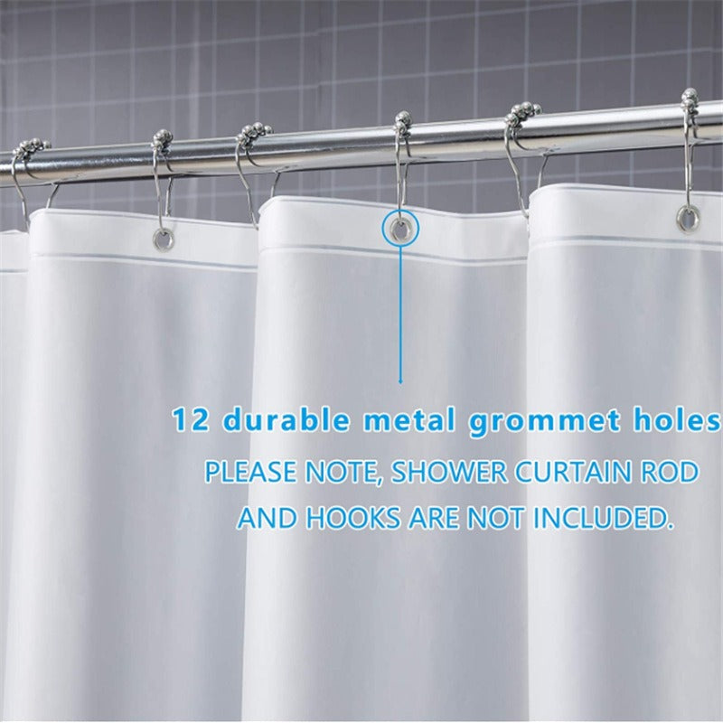 Bathroom Shower Curtain (Magnets)