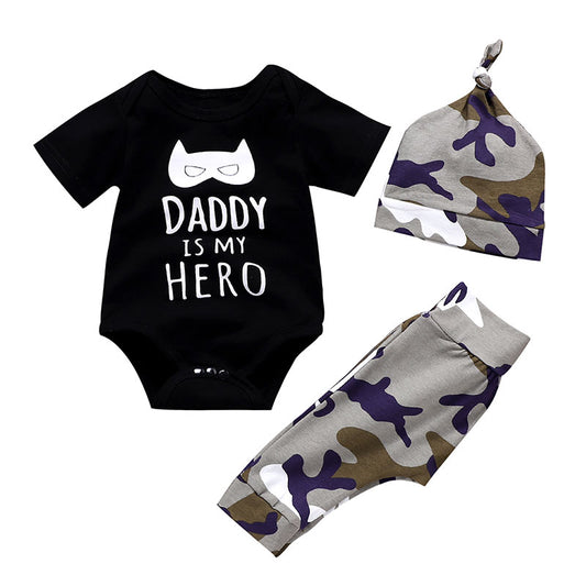 Baby Boys Camo Set 3 Piece