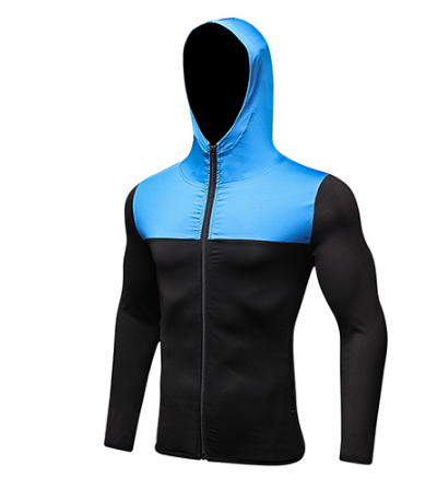 Mens Quick-Dry Fitness Sports Jacket