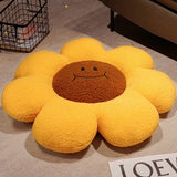 Plush Sofa Sunflower Cushion