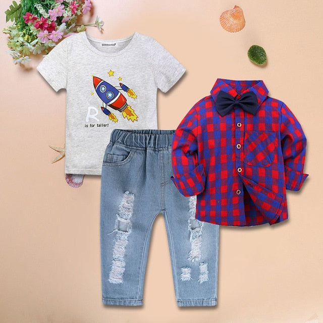 Boys T-shirt & Jeans Set