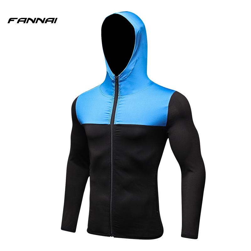 Mens Quick-Dry Fitness Sports Jacket