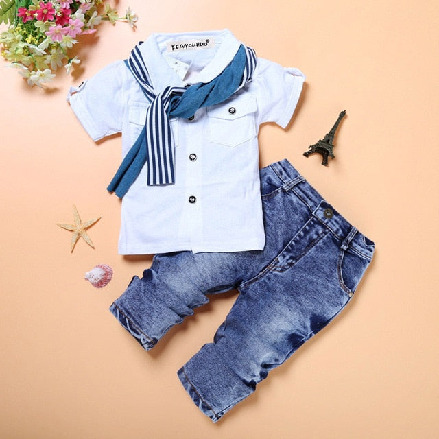 Boys T-shirt & Jeans Set