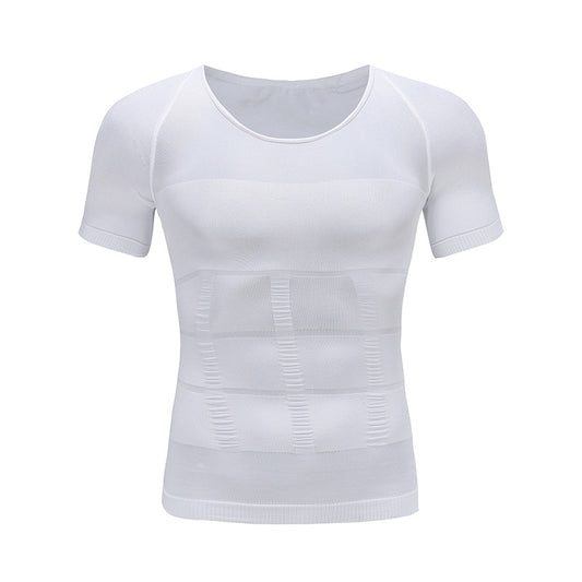 Mens Body Shaper/ Muscle Girdle T-Shirt