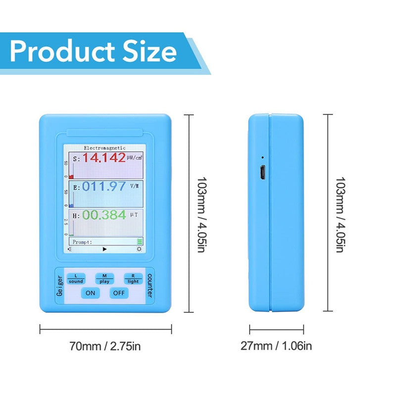 BR-9A Electromagnetic Radiation Tester Magnetic Field