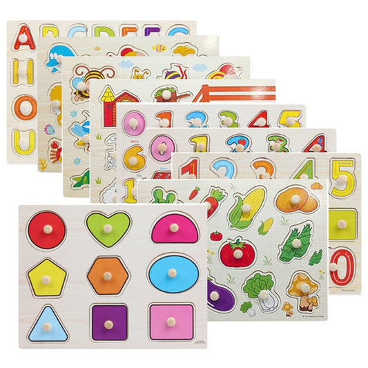 Kid Early Educational Wooden Jigsaw Toys