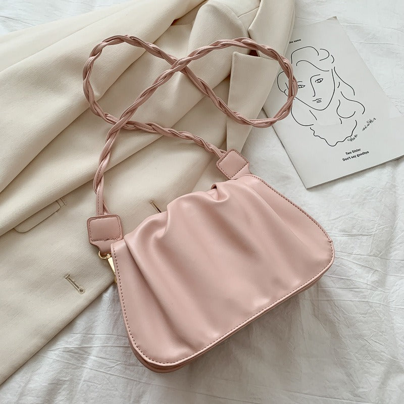 Fairy Pleated Underarm/Shoulder Bag