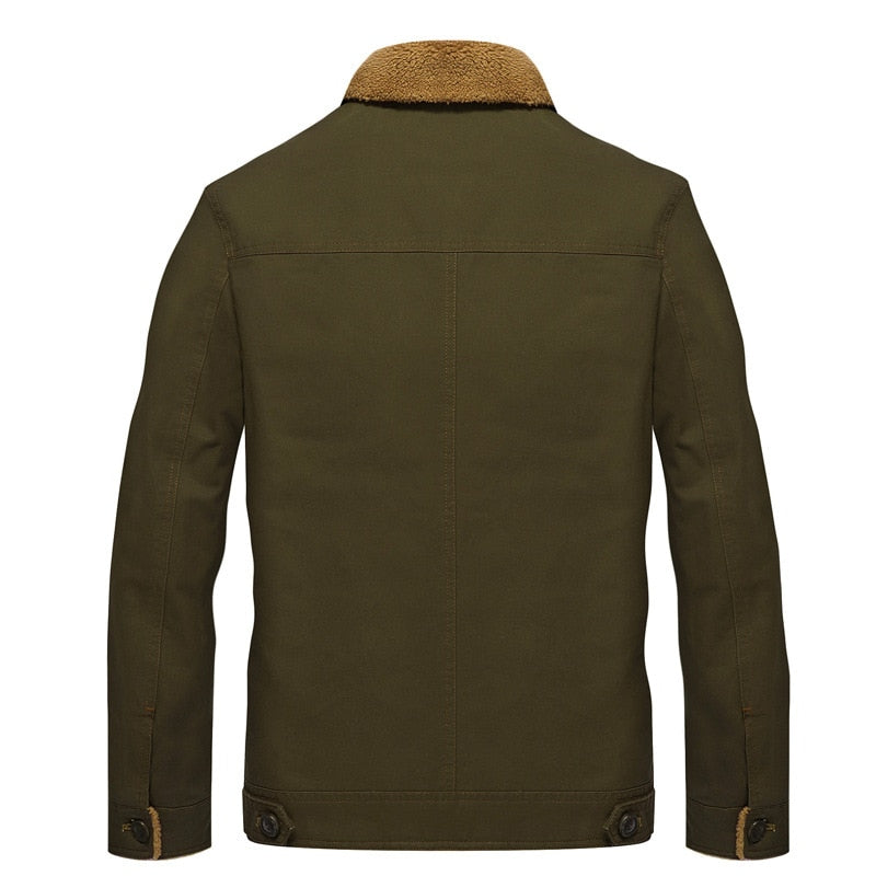 Mens Fleece Pilot Jacket