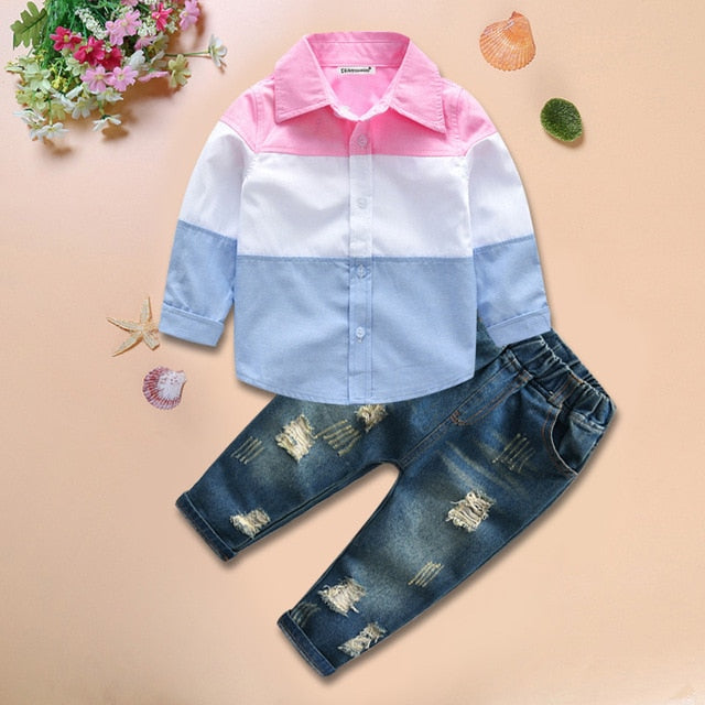 Boys T-shirt & Jeans Set