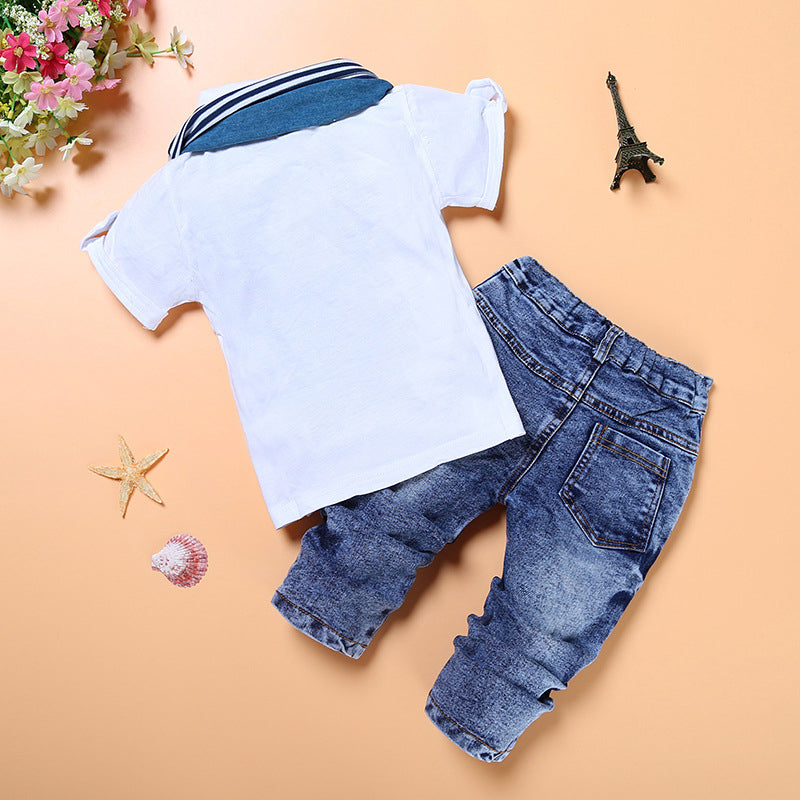 Boys T-shirt & Jeans Set