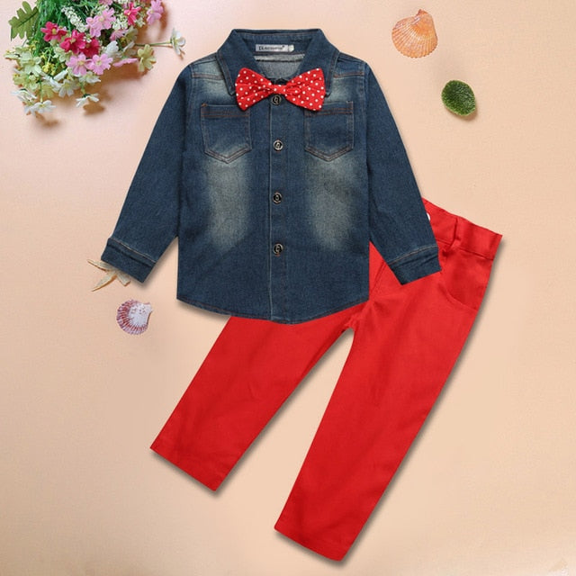 Boys T-shirt & Jeans Set