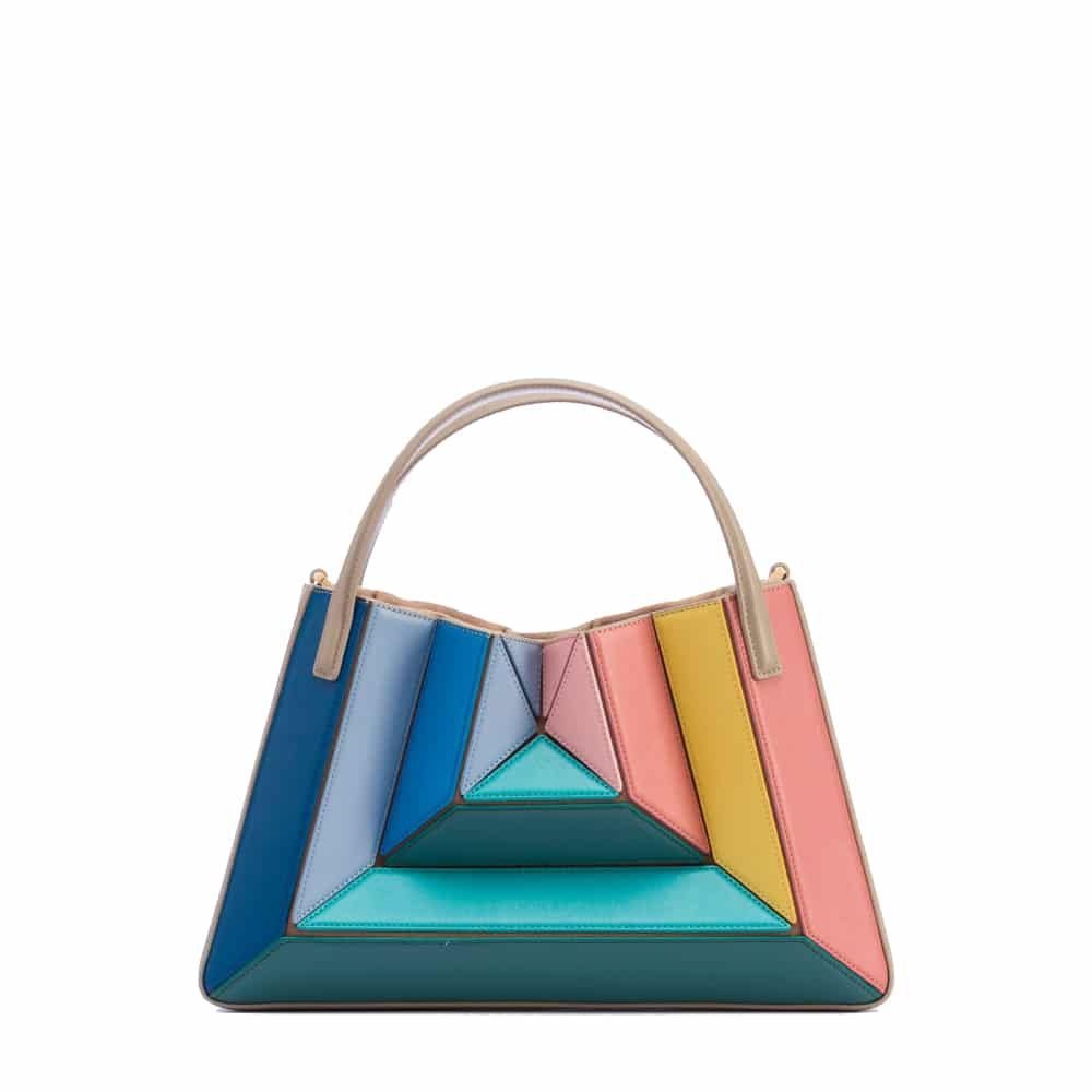 Contrast Color Stitch handbag