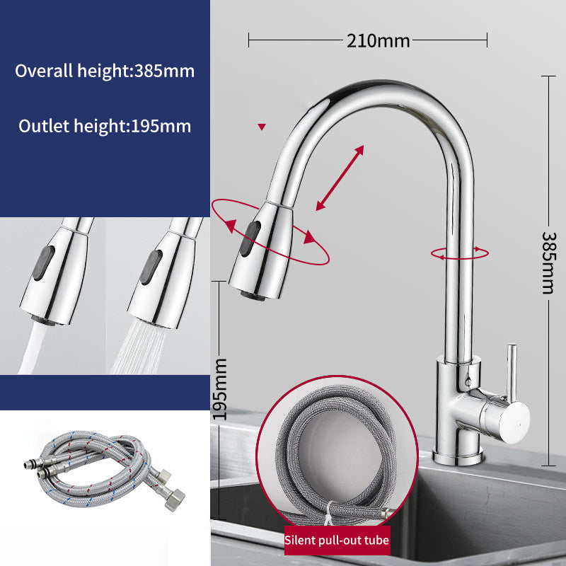 Stainless Steel Retractable Faucet