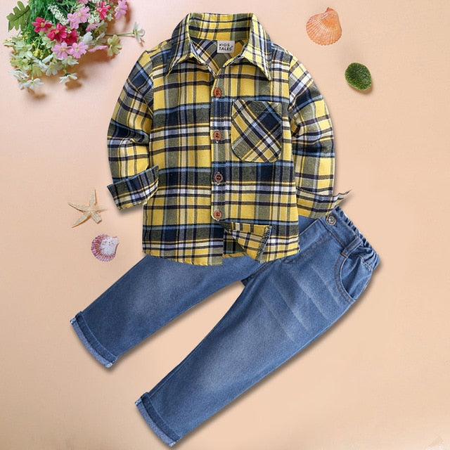 Boys T-shirt & Jeans Set