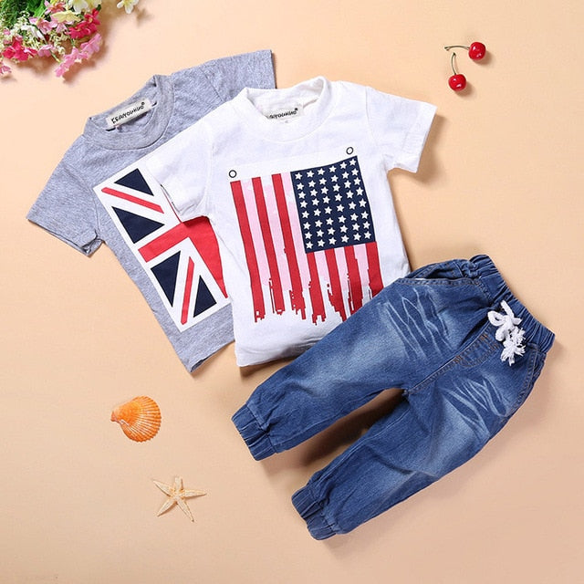 Boys T-shirt & Jeans Set