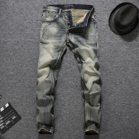 Mens Italian Vintage Designer Jeans