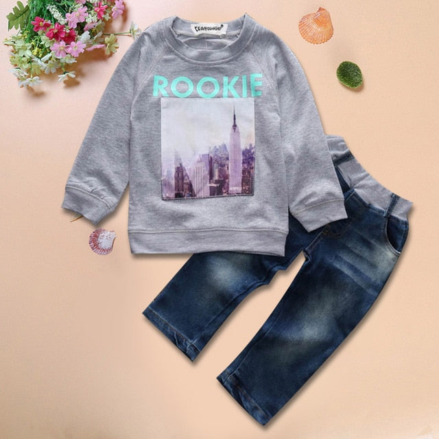 Boys T-shirt & Jeans Set