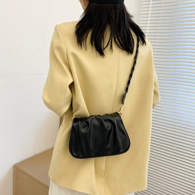 Fairy Pleated Underarm/Shoulder Bag