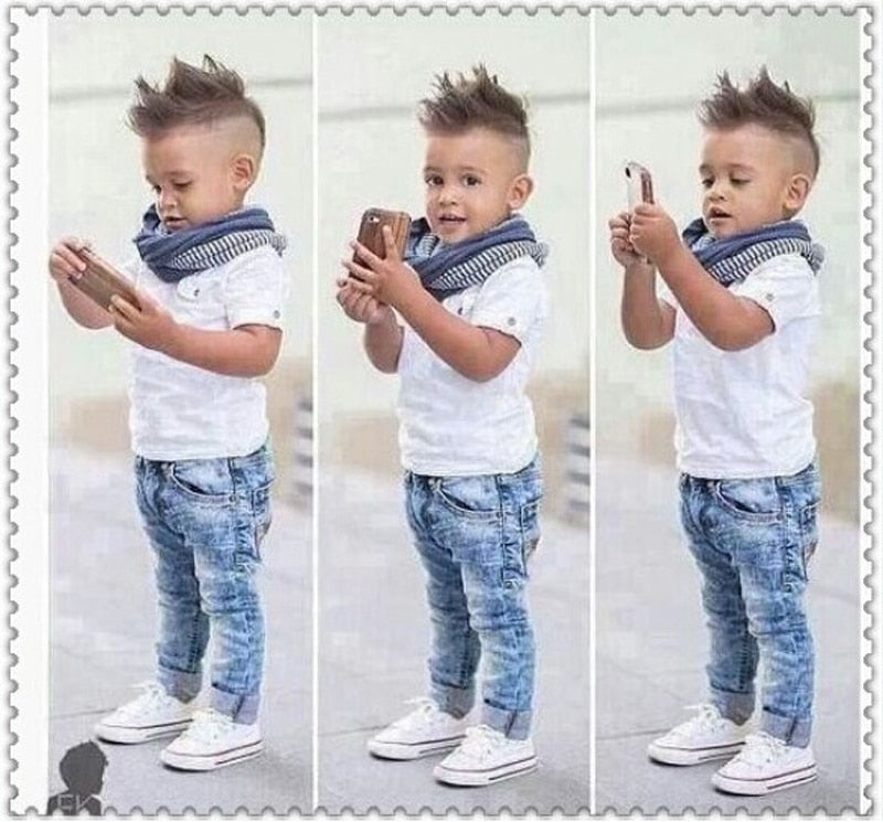 Boys T-shirt & Jeans Set