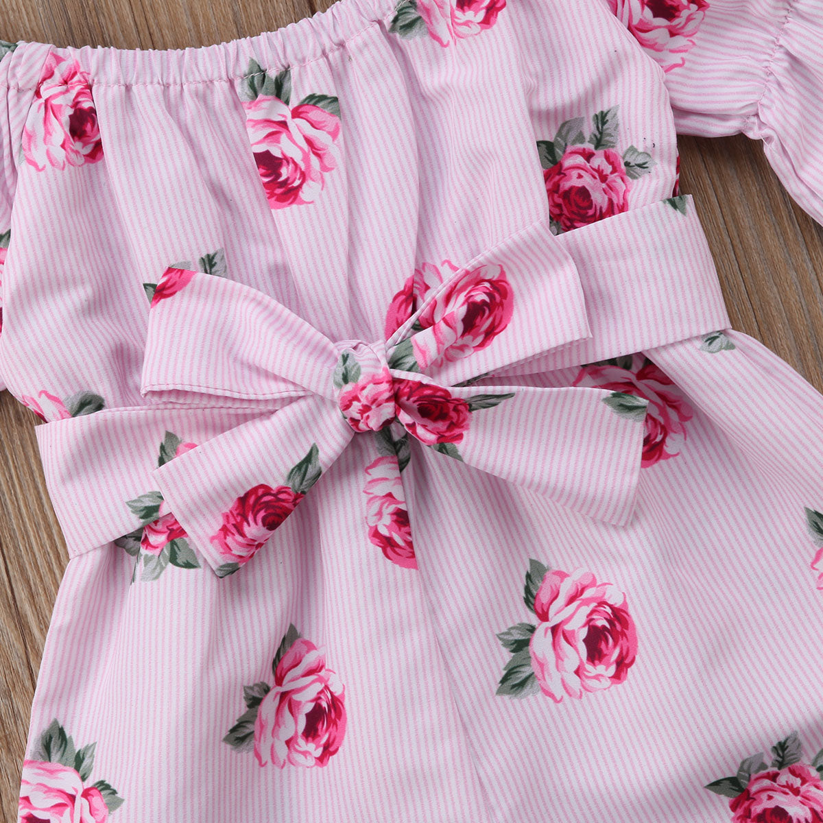 Girls Floral Jumpsuit (6M-5Y)